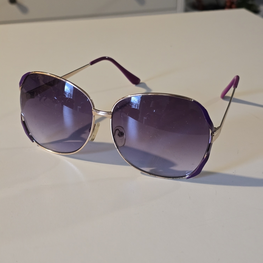 Aldo Purple Gradient Sunglasses